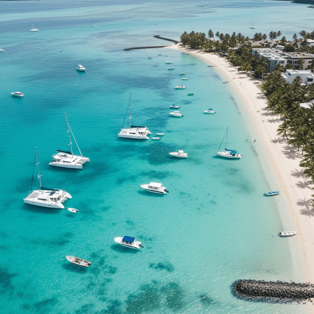 North coast lagoon excursion in Mauritius
