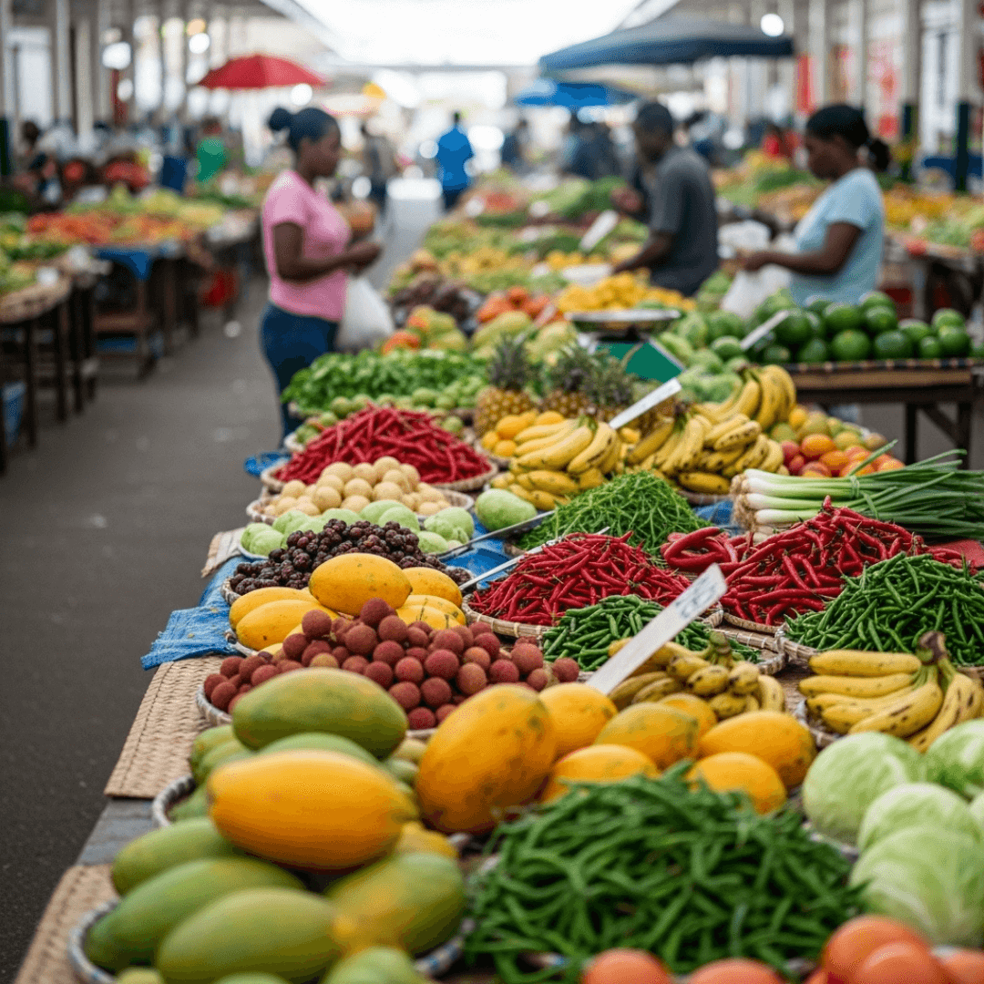 Mauritius market and cultural excursion highlight